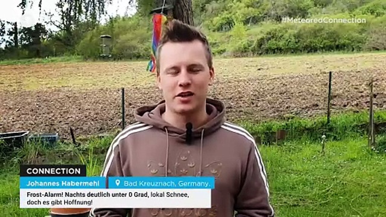 Frost-Alarm! Nachts deutlich unter 0 Grad, lokal Schnee, doch es gibt Hoffnung!
