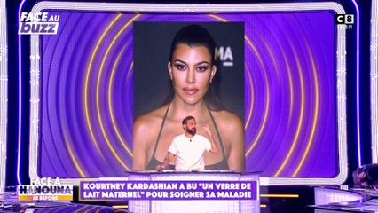 Kourtney Kardashian a bu "un verre de lait maternel" pour soigner sa maladie