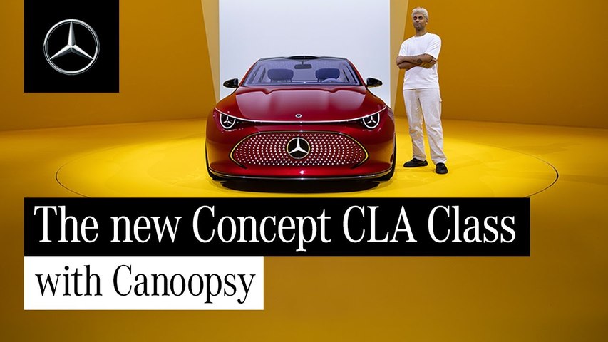 One of the new generation EVs will be the Mercedes CLA, due in 2025, with a range of 750kms. Courtesy: Mercedes Benz
