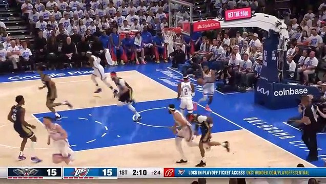 OKC Thunder vs New Orleans Pelicans Game 1 Full Highlights - 2024 WCR1