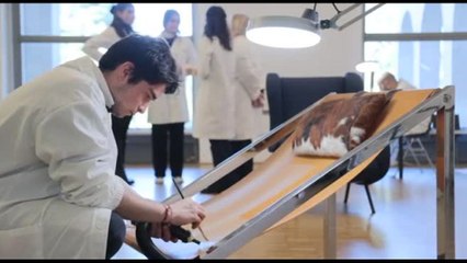 La Scuola di Restauro di Botticino negli spazi della Triennale