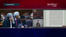 Ekspresi Ganjar Pranowo saat Hakim MK Arief Hidayat Bacakan Putusan Sengketa Pilpres 2024