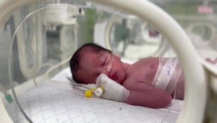 Baby saved from womb of mother killed in Israeli strike