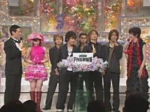 Aya Matsuura + Arashi [FNS] 05/12/2002