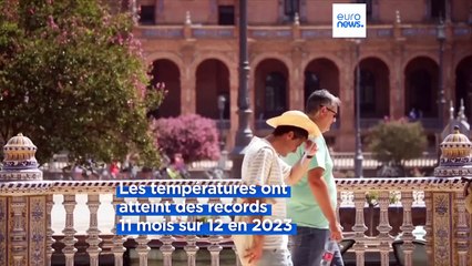 Inondations, fonte des neiges, chaleur record... Une année 2023 très contrastée en Europe