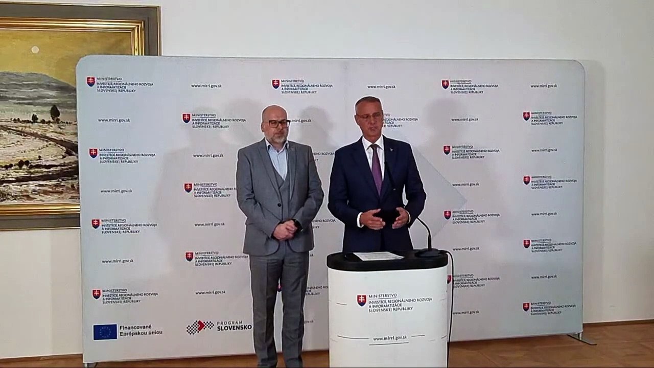 ZÁZNAM: R. Raši: Revízia Programu Slovensko 2021 - 2027 sa začne koncom tohto roka