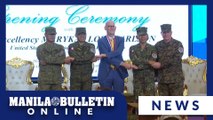 Philippines and US military officers attend launch event for joint training drills
