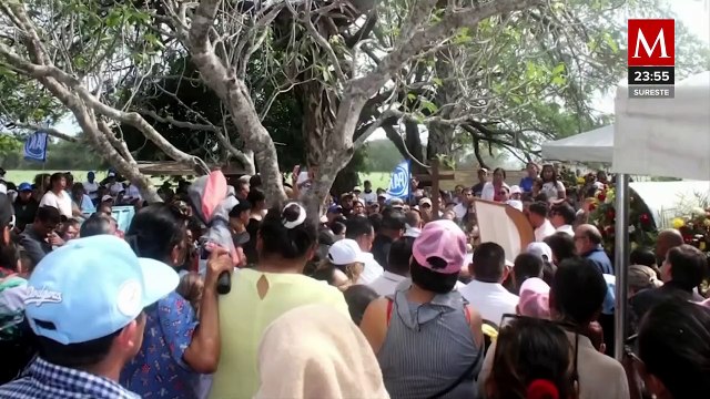 Último adiós al candidato asesinado en El Mante, Tamaulipas, refuerzan seguridad con 300 efectivos