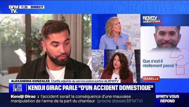 Reportage de BFMTV sur le drame de Kendji Girac, touché par balles. Sa compagne, présente à proximité, fait l'objet d'analyses particulières.