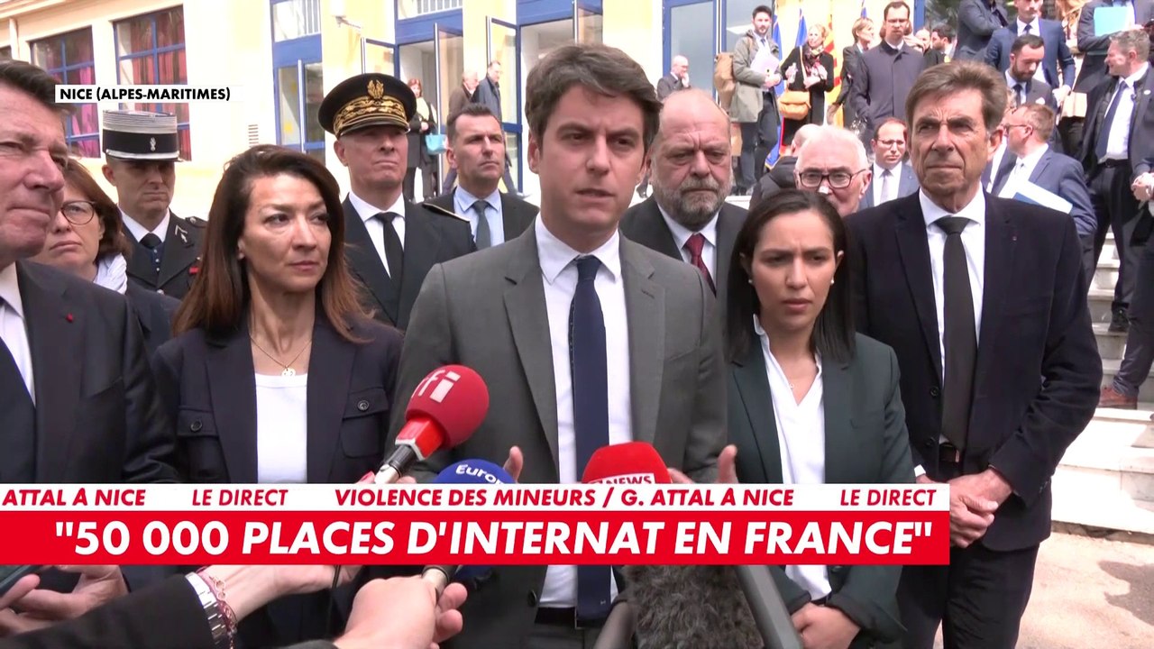 Gabriel Attal : «Il faut des sanctions plus rapides, plus efficaces, plus adaptées pour éviter que la délinquance s’accroisse»