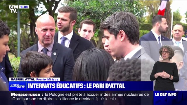 Il est méchant Macron : l'échange entre un adolescent et Gabriel Attal à propos du président de la République