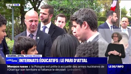 "Il est méchant Macron": l'échange entre un adolescent et Gabriel Attal à propos du président de la République