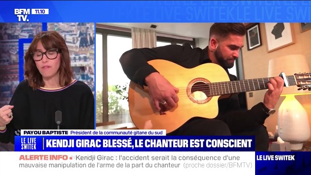 On sait pour quelle raison Kendji Girac possedait une arme