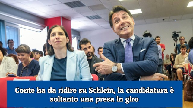 Conte ha da ridire su Schlein, la candidatura è soltanto una presa in giro