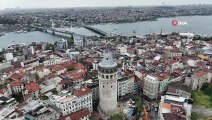 Galata Kulesi demir parmaklıklardan kurtuldu