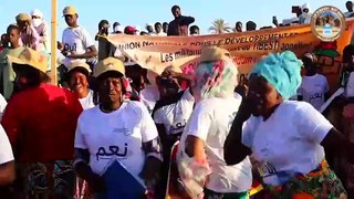 Tchad : campagne référendaire de la ministre Fatimé Goukouni Weddeye au Tibesti