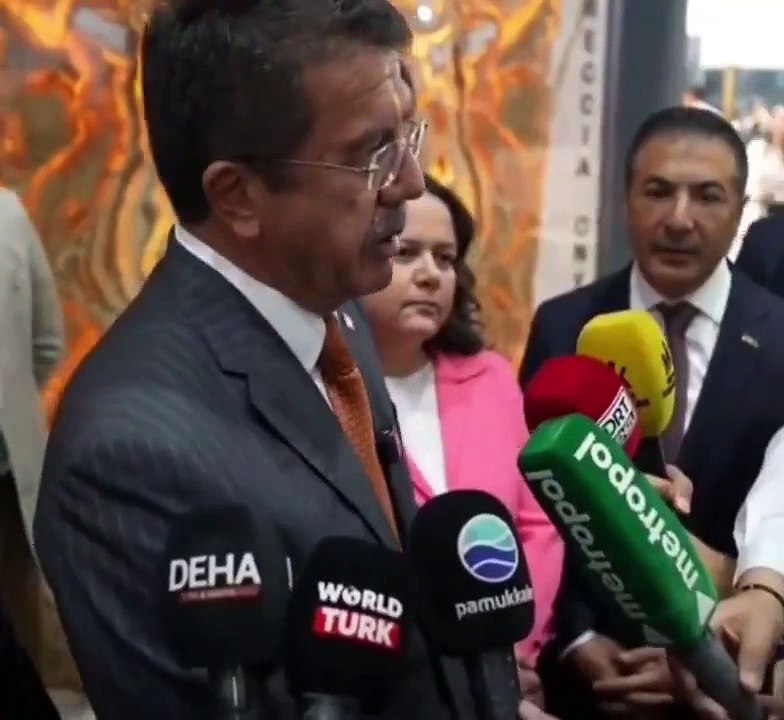 Nihat Zeybekçi İsrail'le ticaret hakkında konuştu