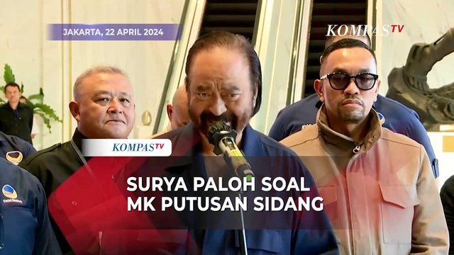 [FULL] Surya Paloh Tanggapi Putusan MK Tolak Gugatan Anies-Muhaimin Terkait Sengketa Pilpres
