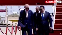 Cumhurbaşkanı Erdoğan, Irak Cumhurbaşkanı Reşid ile Bağdat'ta buluştu