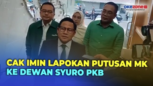 Cak Imin Laporkan Hasil Putusan MK ke Dewan Syuro dan Pengurus PKB