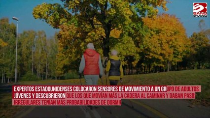 La forma de caminar puede determinar el sueño