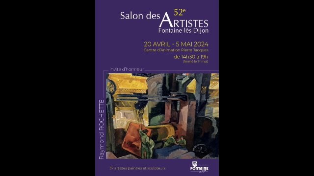 52ème SALON DES ARTISTES Fontaine-lès-Dijon