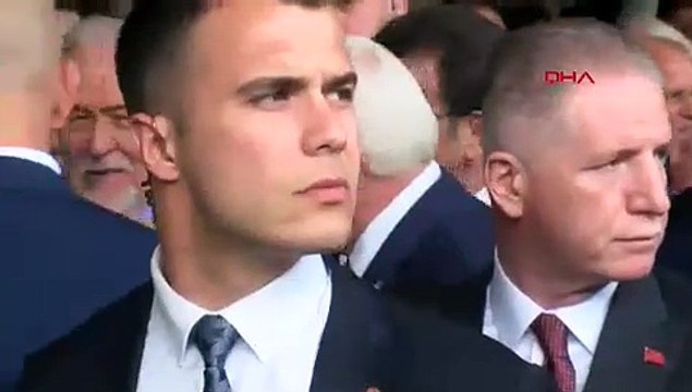 Almanya Cumhurbaşkanı Steinmeier'a Filistin protestosu