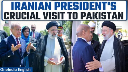 Download Video: Iranian President Ebrahim Raisi Visits Pakistan Amid Escalating Tensions with Israel |Oneindia News