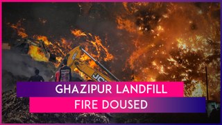 Ghazipur Landfill Fire Doused After Major Operation, Incident Triggers Blame Game Between AAP & BJP