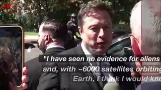 Musk Says He Has Seen ‘No Evidence’ of Aliens in Response to Tucker Carlson’s Suggestion that Extraterrestrials Are Already on Earth