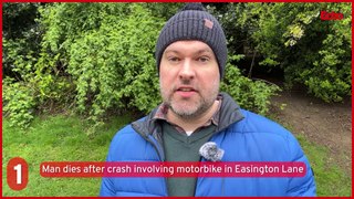 Sunderland headlines 22 April 2024: Man dies after crash involving motorbike in Easington Lane