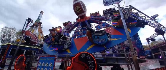 Foire des Rameaux de Grenoble 2023  #france #grenoble #divertissement  #sensations #manège #foire  (6)