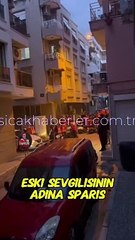 İzmir'de bir kişi eski sevgilisinin evine kapıda ödeme ile bir çok yerden yemek siparişi verdi