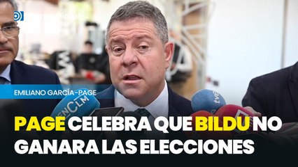 Page celebra que Bildu no ha ganado las elecciones
