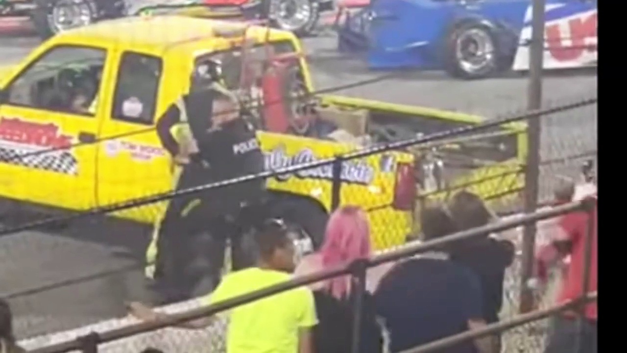 Super Cop Saves Us All from NASCAR driver and 18 YO Female