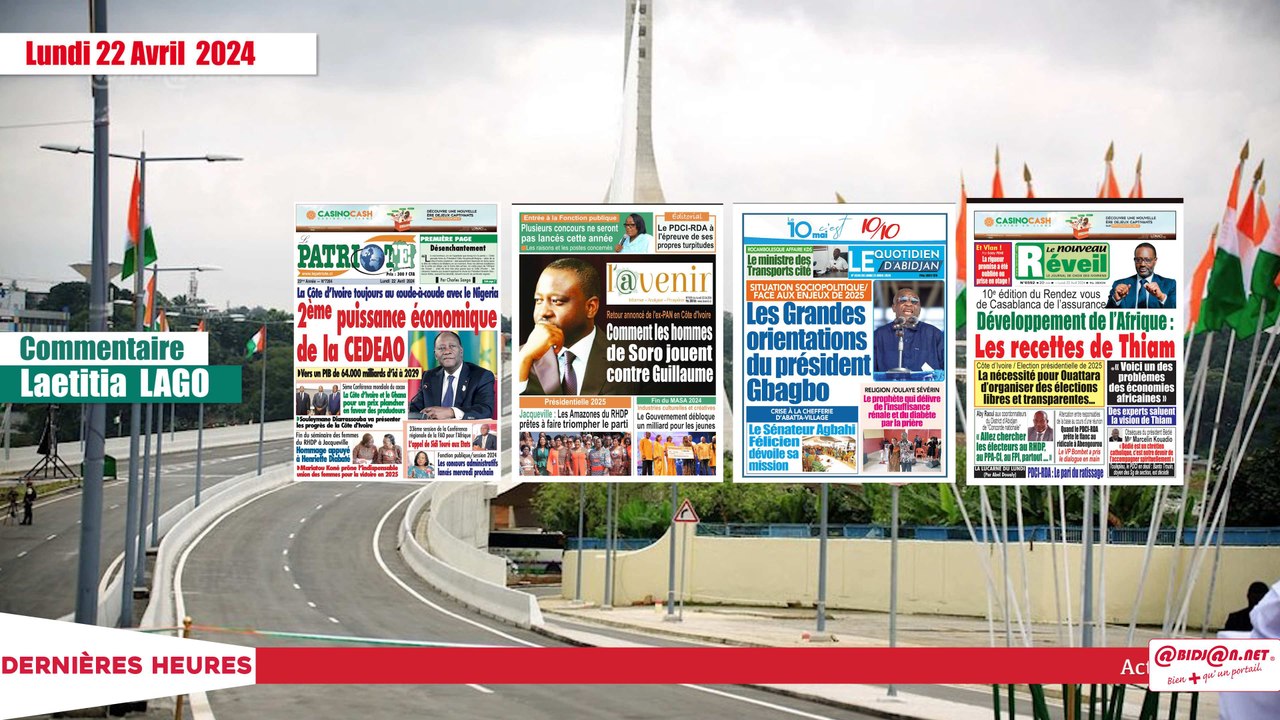 Titrologue 22 avril 2024: Développement de l'Afrique - Les recettes de Thiam