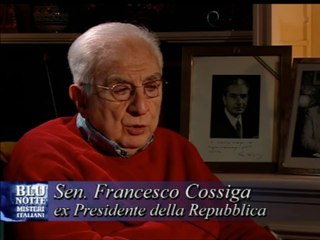 Francesco Cossiga Blu Notte CIA, OSS, GLADIO Misteri Italiani