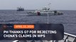 Philippines thanks G7's support in rejecting China's 'baseless, expansive claims' in disputed sea