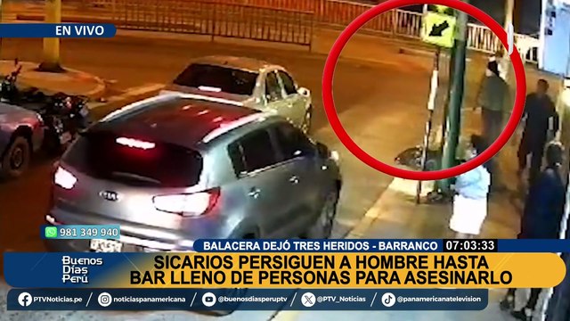 Balacera en bar de Barranco deja un muerto y 3 heridos: fallecido tenía antecedentes policiales
