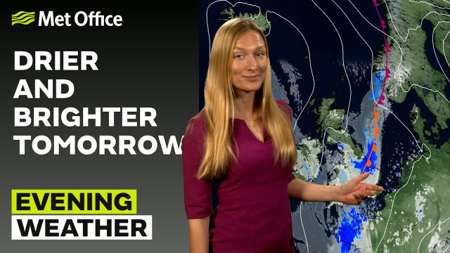 Met Office Evening Weather Forecast 22/04/24 – Cloudy with outbreaks of drizzle