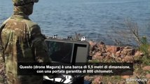 L'Ucraina mostra i droni marittimi, 
