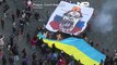Flash mob en faveur d'une solution possible pour l'Ukraine grâce au plan estonien