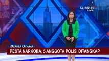 Kepergok! 5 Polisi Ditangkap saat Tengah Asyik Pesta Narkoba di Depok