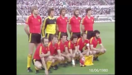 Belgium v Italy Group Two 18-06-1980