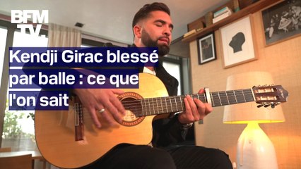 Kendji Girac blessé par balle: ce que l’on sait