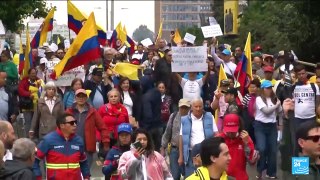 En Colombie, une manifestation de protestation contre la politique du président Gustavo Petro