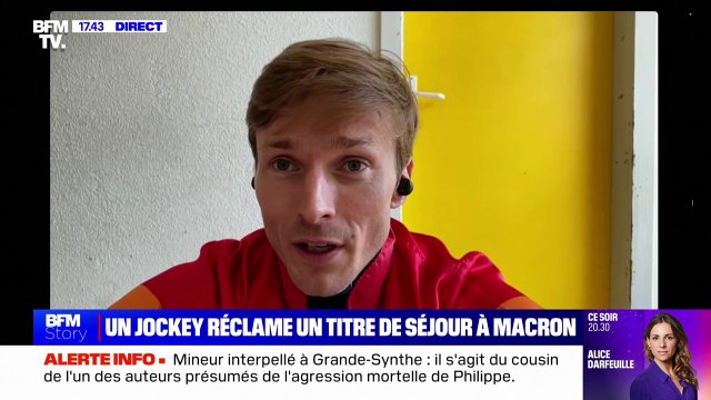 Sans ce titre de séjour, je vais me retrouver sans couverture en France : Le jockey britannique, James Reveley, interpelle Emmanuel Macron sur sa situation