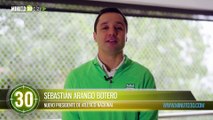 Confiemos y estemos unidos Sebastián Arango, hincha del verde fue oficializado como nuevo presidente de Atlético Nacional
