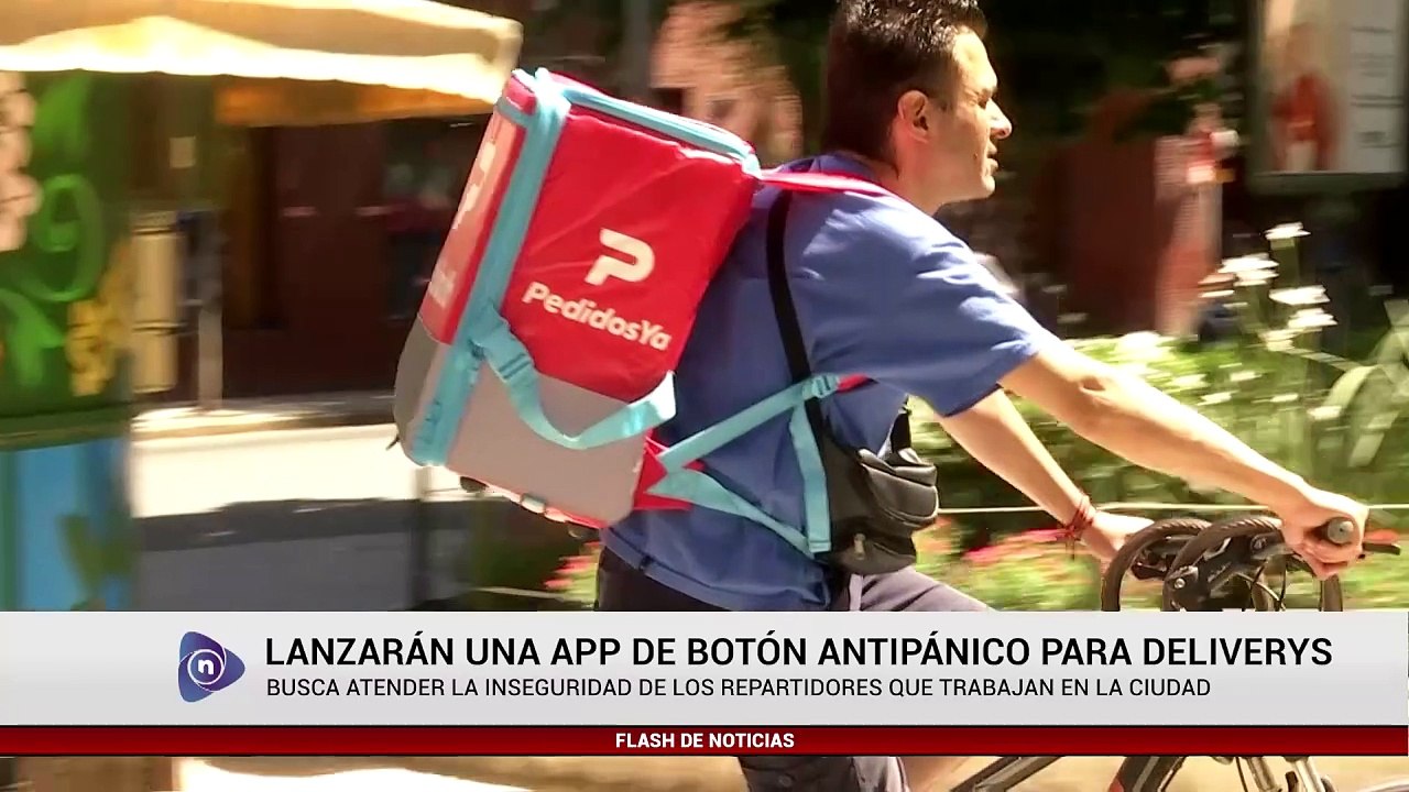 LANZARÁN UNA APP DE BOTÓN ANTIPÁNICO PARA DELIVERYS