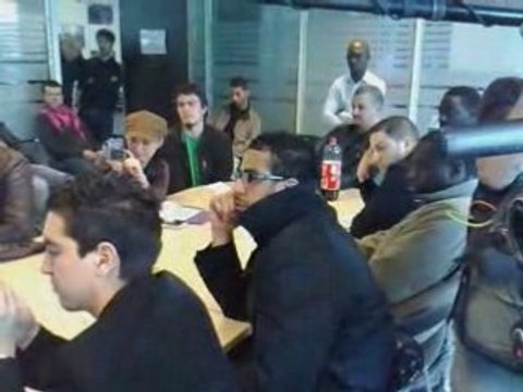 Quelques images de la rencontre avec Kery James